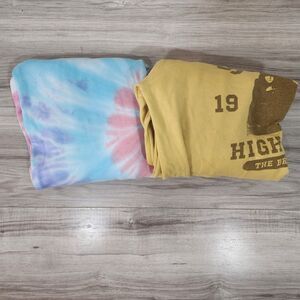 Women's Long Sleeve Hoodie Size M Lot of 2